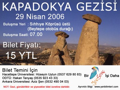 KAPADOKYA GEZ�S�