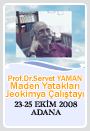 PROF.DR. SERVET YAMAN MADEN YATAKLARI-JEOK�MYA �ALI�TAYI